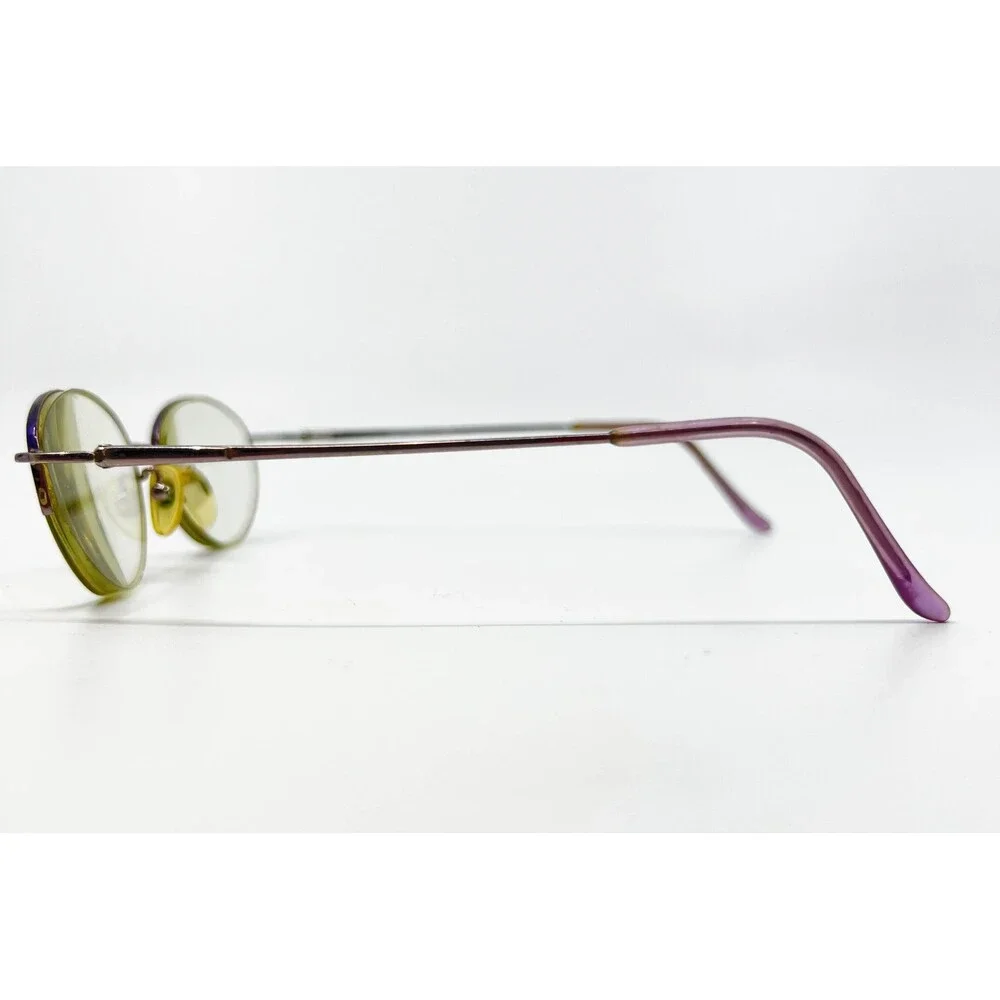 Nine West Eyeglasses Womens Purple Oval NW 21 1WZ 48-19-135